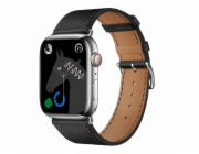 ForCell Řemínek pro Apple Watch F-Design FA20 Hole, umělá kůže, 38/40/41 mm, černý