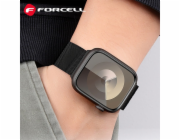 ForCell Řemínek pro Apple Watch F-Design FA14 Magnetický ocelový 38 / 40 / 41 mm Černý