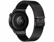 ForCell Řemínek pro Samsung Galaxy Watch F-Design FS10 magnetický ocelový 22 mm černý