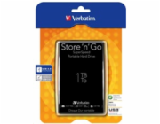 VERBATIM Externí HDD 1TB Store  n  Go USB 3.0, Black