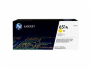 HP 651A Yellow LJ Toner Cart, CE342A (16,000 pages)