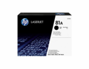 HP 81A Black LJ Toner Cart, CF281A (10,500 pages)