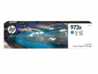 HP 973X originální inkoustová kazeta azurová F6T81AE (7,0...