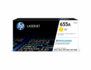 HP 655A Yellow Original LaserJet Toner Cartridge (CF452A) (10,500 pages)