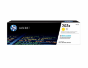 HP CF542X - originální HP 203X High Yield Yellow Original LaserJet Toner Cartridge (2,500 pages)
