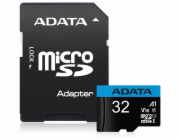 Adata/micro SDHC/32GB/UHS-I U1 / Class 10/+ Adaptér