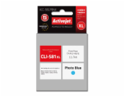 Activejet ACC-581PBNX ink for Canon printer; Canon CLI-581PB XL replacement; Supreme; 11 70 ml; photo blue