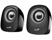 GENIUS repro SP-Q160 Iron Grey, 2.0, 6W, USB napájení, 3,5" jack, černo-šedé