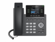 Grandstream GRP2612W SIP telefon, 2.4" TFT bar. displej, 2 SIP účty, 4 prog. tl., 2x10/100Mb, WiFi