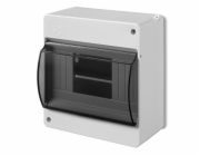 Elektro-plast modulární rozváděč 1 x 6 namontovaný IP20 s kouřovým krytem Mini S-6 N+PE (2306-11)