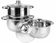 MAESTRO MR-2020-6M 6-piece cookware set stainless steel