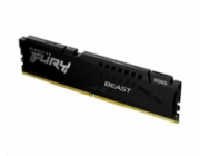 KINGSTON DIMM DDR5 16GB 5200MT/s CL40 FURY Beast Černá