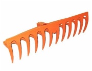 Hrábě zahradní 12 zubů 410 mm nylon MultiClick k násadě 49
