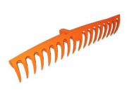 Hrábě zahradní 18 zubů 580 mm nylon MultiClick k násadě 49