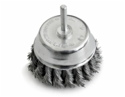 Strend Pro kartáč TCB-510 75 mm, opletený, se stopkou, drát 0,35 mm