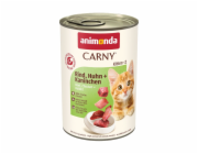 Animonda ANIMONDA Carny Kitten příchuť: hovězí, kuřecí a králičí 400g