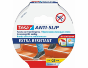 tesa® Protiskluzová páska na schody, transparentní, lepicí, 25 mm, L-5 m