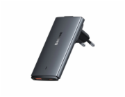 Baseus Nabíječka do sítě GaN5 Pro Ultra Slim USB-C/USB-A 65 W šedá