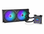 Endorfy vodní chladič CPU Navis F280 ARGB, 2x140mm, AMD i Intel