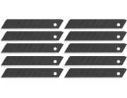 Blade Strend Pro Premium FDB50, BlackMatt, 18 mm, odlamovací, náhradní, balení. 10 ks