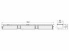 Drenážní žlab s trubkou O 110 mm, A15 Aco Euroline, 1 m