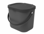 ROTHO Albula Anthracite - kontejner na třídění odpadu - 6l
