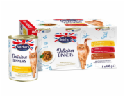 BUTCHER S Delicious Dinners Meaty selection in jelly Box - mokré krmivo pro kočky - 6 x 400g