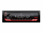 AUTORÁDIO JVC KDX-282BT ČERVENÉ