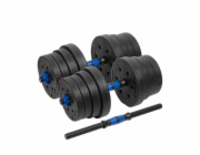 REBEL ACTIVE Hantle bitumiczne regulowane z łącznikiem 2x15 kg