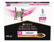 PURINA Pro Plan Veterinary Diets UR St/Ox Urinary Chicken - vlhké krmivo pro kočky - 10x85 g