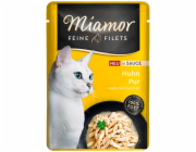 MIAMOR Feine Filets Mono Chicken in sauce - mokré krmivo pro kočky - 100g