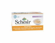 SCHESIR Kuřecí řízky s dýní ve vývaru Box - mokré krmivo pro kočky - 6x50g