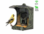 EVOLVEO StrongVision BirdFeeder, Chytré krmítko pro ptáky s kamerou a solárním panelem
