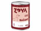 ZOYA Pheasant Mono - vlhké krmivo pro psy - 800g