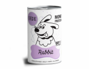 PAKA ZWIERZAKA Pepe Rabbit Mono - vlhké krmivo pro psy - 400g