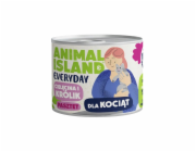 ANIMAL ISLAND Everyday Veal and rabbit for kittens - mokré krmivo pro kočky - 185g
