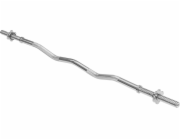 Rebel Mírně zakřivená tyč, činka 30 mm, 120 cm, 5,5 kg, max. 170 kg, ACTIVE
