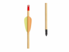 Poe Lang Target Wooden 30" D-027A-B1 Dřevěné šípy 5 ks
