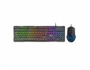 GENIUS set klávesnice + myš GX GAMING Scorpion KM-GX3, Drátový set USB, CZ+SK, černá