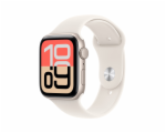 Apple Watch SE 3 GPS 40mm Starlight Aluminium Case with Starlight Sport Band - S/M
