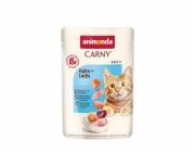 ANIMONDA Carny Adult Chicken and salmon - mokré krmivo pro kočky - 85g