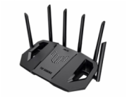 ASUS 90IG0A30-MO9C00 bezdrátový router 2.5 Gigabit Ethernet Tři pásma (2,4 GHz / 5 GHz / 6 GHz) Černá