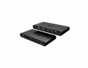 i-tec KVM dokovací stanice pro dva hositele, 4K HDMI, 3x USB-C, 2x USB-A, Power Delivery 2x 100W