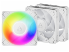 ARCTIC P12 Pro A-RGB (bílá) 3-Pack - 120mm A-RGB PWM vent...