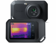 FLIR One C8 termální kamera Černá 320 x 240 px Vestavěný displej LCD