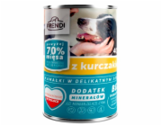 FRENDI with Chicken chunks in delicate sauce - mokré krmivo pro psy - 400g