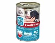FRENDI with Beef chunks in delicate sauce - mokré krmivo pro psy - 400g