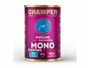 CHAMPER Immuno Mono Beef - vlhké krmivo pro psy - 400g
