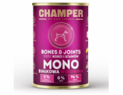 CHAMPER Bones & Joints Mono Beef - vlhké krmivo pro psy - 400g