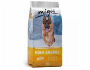 MIGOS High Energy Chicken - suché krmivo pro psy - 20kg